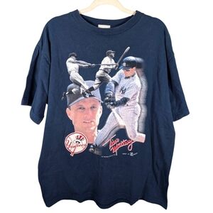 1997 MLB Joy Athletic Tino Martinez New York Yankees Babe Ruth By CMG T-shirt XL